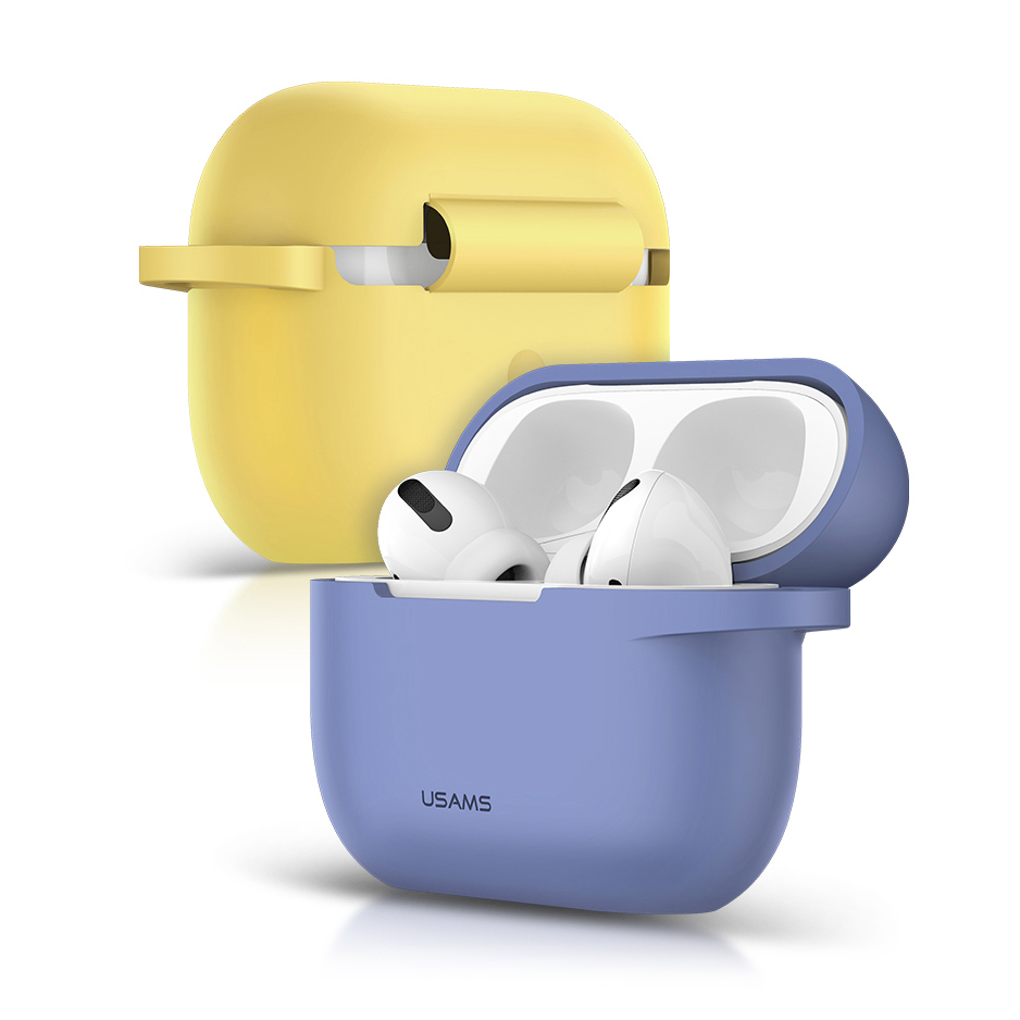 Rejse tiltale Ruckus klud USAMS AIRPODS PRO SILICONE CASE - Alis Stores